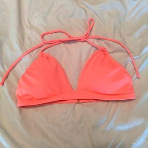 Victoria's Secret Neon Pink Bikini Top